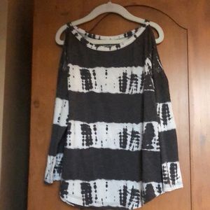 Mudd girls tie dye top